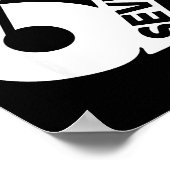 Funny Six Seven 6 7 Meme Gen Alpha 6 7 Meme School Poster (Hoek)