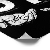 Funny Six Seven 6 7 Meme Gen Alpha Slang 6 7 Hands Poster (Hoek)