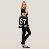 Funny Six Seven 6 7 Meme Gen Alpha Slang 6 7 Hands Tote Bag (Op model)