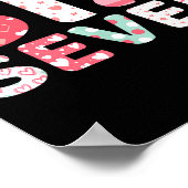 Funny Six Seven 6 7 Meme Gen Alpha Slang 6 7 Valen Poster (Hoek)