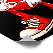 Funny Six Seven 6 7 Meme Heart Valentines Day Men Poster (Hoek)