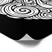 Funny Six Seven 6 7 Meme Santa Christmas Shirt Men Poster (Hoek)