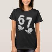 Funny Six Seven 6 7 Meme Shirt 6 7 Hands (Voorkant)