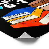Funny Six Seven 6 7 Meme Teacher Reading 6-7 67 St Poster (Hoek)