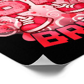 Funny Six Seven Bruh 67 Brainrot Meme Valentines D Poster (Hoek)