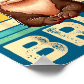 Funny Six Seven Bruh 6 7 Otter Meme Kids Boys Men  Poster (Hoek)