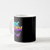 Funny Six Seven Design Graphic 67 6 7 Meme Hands G Koffiemok (Voorkant links)