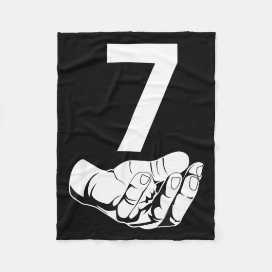 Funny Six Seven Gen Alpha Slang Meme 6 7 Matching  Fleece Deken (Voorkant)