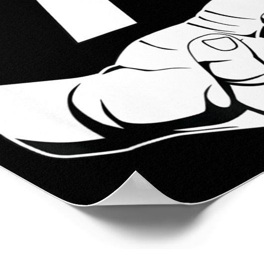 Funny Six Seven Gen Alpha Slang Meme 6 7 Matching Poster (Hoek)