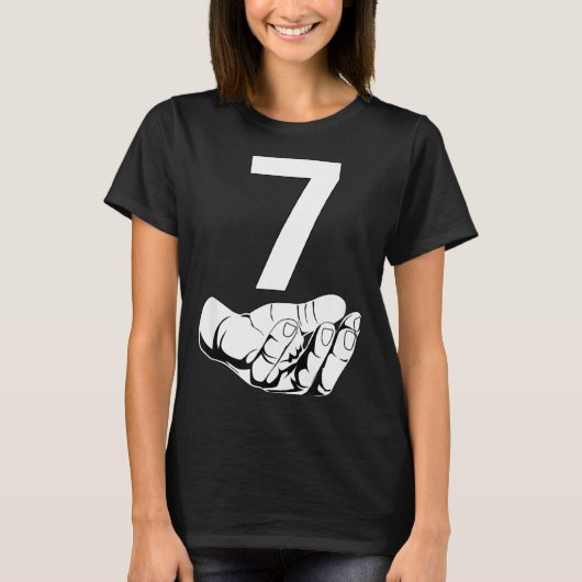 Funny Six Seven Gen Alpha Slang Meme 6 7 Matching  T-shirt (Voorkant)