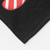 Funny Six Seven Lar Bear Christmas 67 Santa Hat Wi Fleece Deken (Hoek)