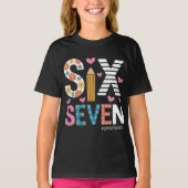 Funny Six Seven Meme: Teacher Explains 6-7 T-shirt (Voorkant)