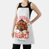 Funny Six Seven Meme Turkey Bruh,Postcard Schort (Insitu)