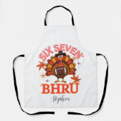 Funny Six Seven Meme Turkey Bruh,Postcard Schort (Voorkant)