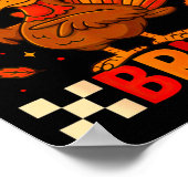 Funny Six Seven Meme Turkey Kids Bruh, 67 Thanksgi Poster (Hoek)