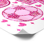 Funny Six Seven Soccer Valentines Day Men Women Ki Poster (Hoek)