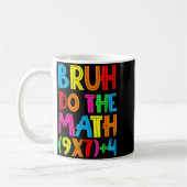 Funny Six Seven Teacher Student Bruh Do The Math 6 Koffiemok (Links)