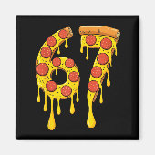 Funny Six Seven Zza 67 Number  Magneet (Voorkant)