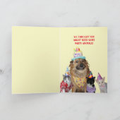 Funny Sjabloon voor Birthday (Binnen)