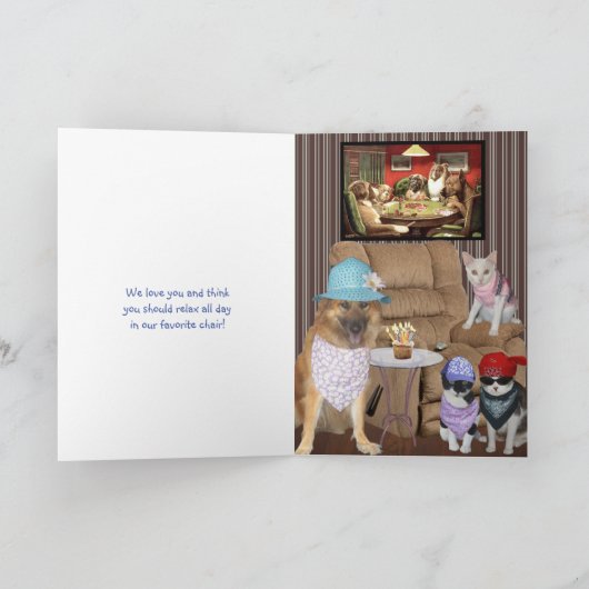 Funny Sjabloon voor Birthday (Binnen)