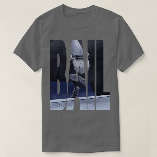 Funny skateboarding bail HC T-shirt (Design voorkant)