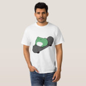 Funny Skateboarding Frog T-shirt (Voorkant volledig)