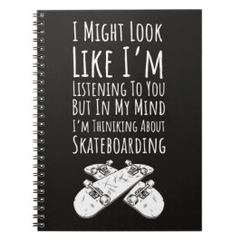 Funny Skater Gifts Skateboarder Sports Skating Notitieboek