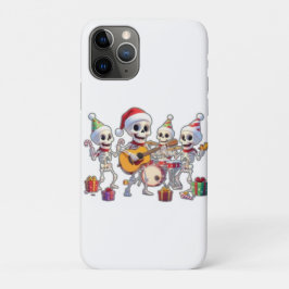 Funny Skeleton Band Christmas & New Year – 3D Cart Case-Mate iPhone Case