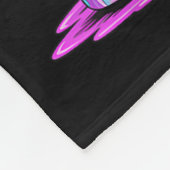 Funny Skeleton Baseball Drip Boys Youth Kinder Hal Fleece Deken (Hoek)