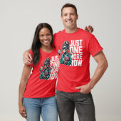 Funny Skeleton Crocheting Knitting Lover Just One T-shirt (Unisex)