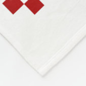 Funny Skeleton Dead Inside But It's Valentine's Da Fleece Deken (Hoek)