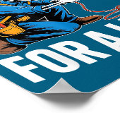 Funny Skeleton Electrician N For A Livin  Poster (Hoek)