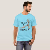 Funny Skeleton Hands T-shirt (Voorkant volledig)