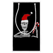 Funny Skeleton in Kerstmis Klein Cadeauzakje (Voorkant)
