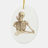 Funny Skeleton Keramisch Ornament (Voorkant)