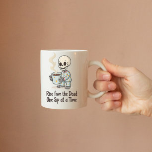 Funny Skeleton Morning Mok