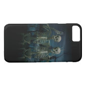 Funny Skeleton Selfie iPhone 7 Hoesje (Achterkant (Horizontaal))