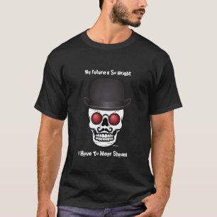 Funny Skeleton Skull Mannen T-shirt