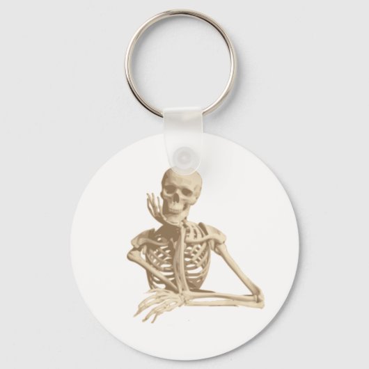 Funny Skeleton Sleutelhanger (Voorkant)