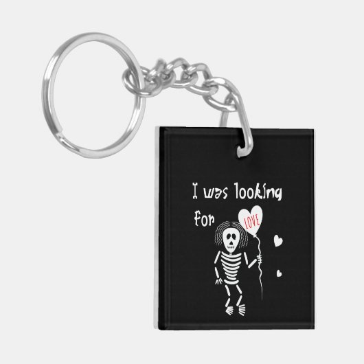 Funny skeleton sleutelhanger (Voorkant Links)