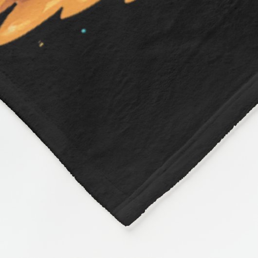 Funny Skeleton Summer Summerween Watermelon Jack-o Fleece Deken (Hoek)