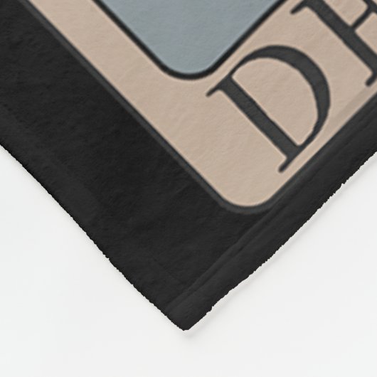 Funny Skeleton Tarot Card Deadlifter Bodybuilding Fleece Deken (Hoek)