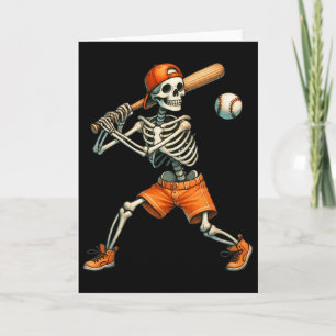 Funny Skeleton Tting Sell Halloween Boys Mannen Ki Kaart
