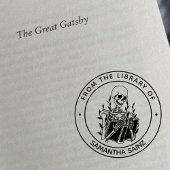 Funny Skeleton uit de bibliotheek van het Gotisch Rubberstempel