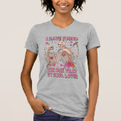 Funny Skeleton Valentijnsdag, Dansende Skeletten T-shirt (Voorkant)