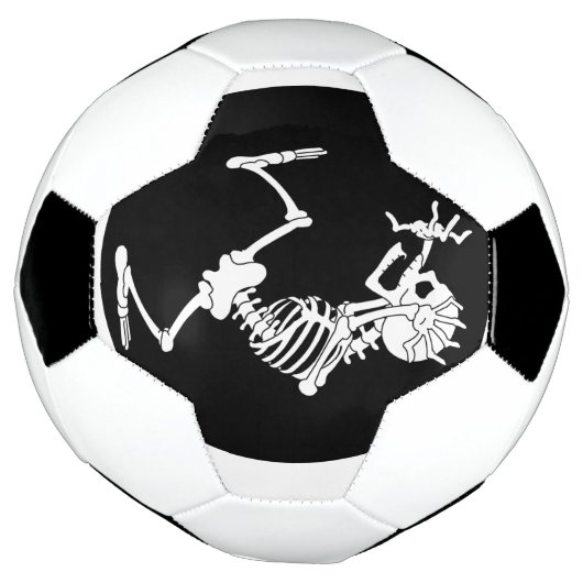 Funny Skeleton Voetbal (Gedraaid)