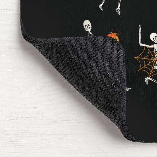 Funny Skeletons Danser Dance Challenge Halloween Muismat (Hoek)