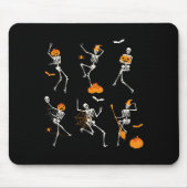 Funny Skeletons Danser Dance Challenge Halloween Muismat (Voorkant)