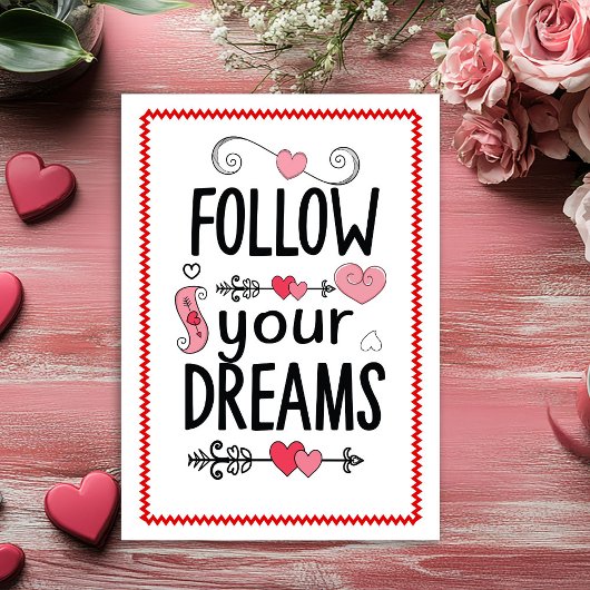 Funny Sketch Valentine’s Day Card for Him HandDraw Feestdagenkaart