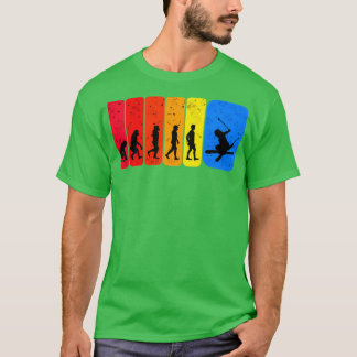 Funny ski freestyle evolutie t-shirt